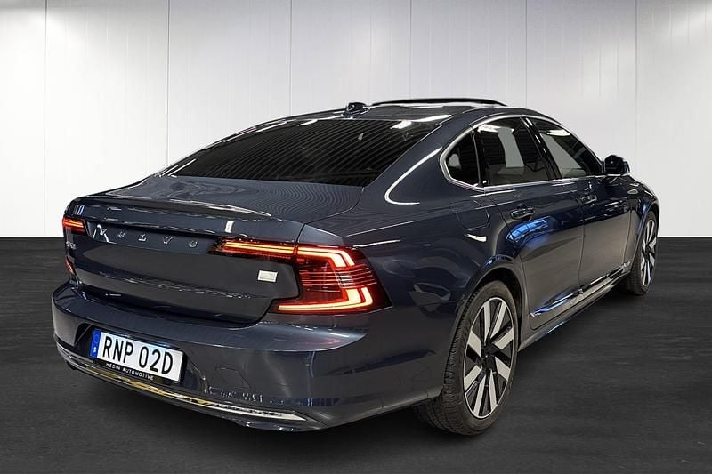 Begagnad Volvo S90 Ultimate 455 HK (334 kW) 2024 Blå Sedan