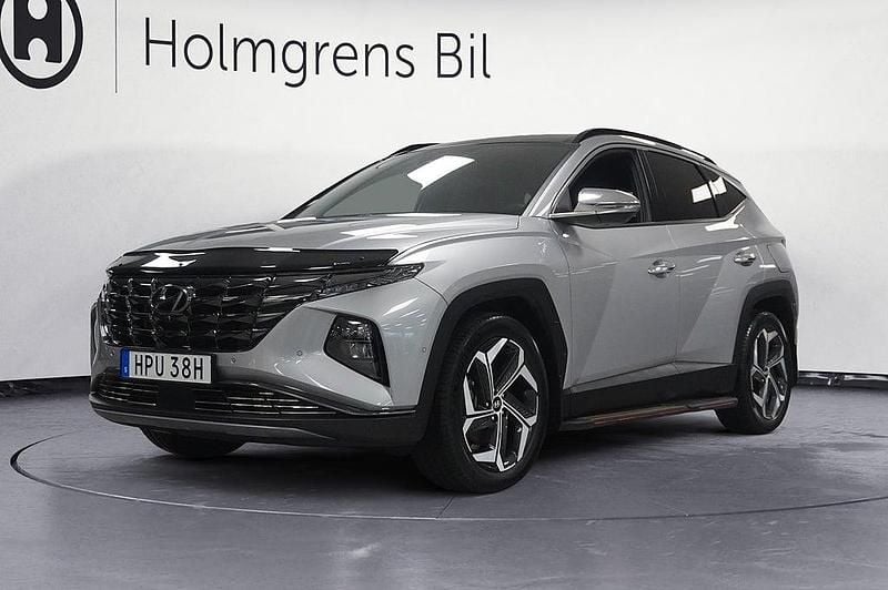 Grå Begagnad 2021 Hyundai Tucson Advanced SUV | 334 800 kr (Lite dyr) - Bild 1/4