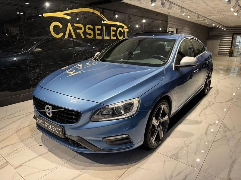 Begagnad Volvo S60 R-Design 190 HK (139 kW) 2016 Blå Sedan