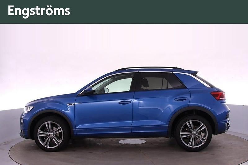 Begagnad VW T-Roc R-line 150 HK (110 kW) 2020 Blå SUV