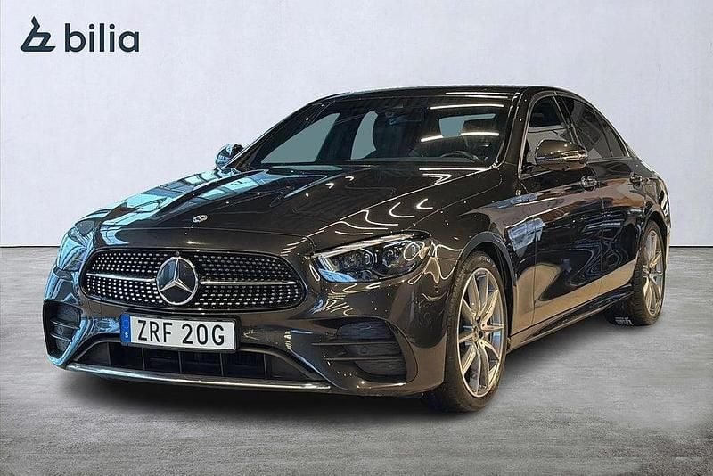 Begagnad Mercedes E220 AMG 194 HK (142 kW) 2020 Grå Sedan