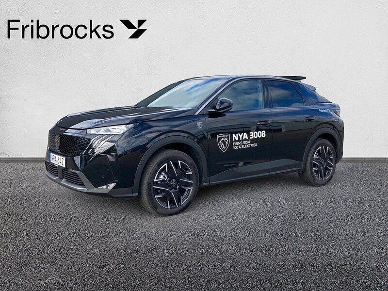 Svart Begagnad 2024 Peugeot 3008 GT SUV | 368 900 kr (Dyr) - Bild 1/4