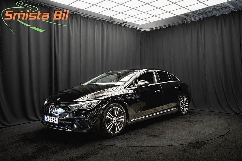 Svart Begagnad 2023 Mercedes EQE350 Sedan | 369 900 kr (Superpris) - Bild 1/3