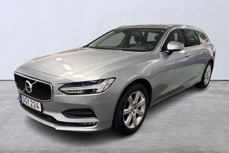 Silver Begagnad 2018 Volvo V90 Business Edition Kombi | 229 000 kr (Bra pris) - Bild 1/4