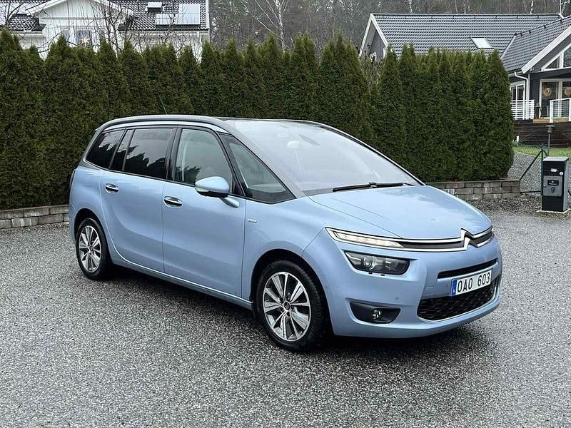Begagnad Citroën Grand C4 Picasso 116 HK (85 kW) 2013 Blå Minibuss