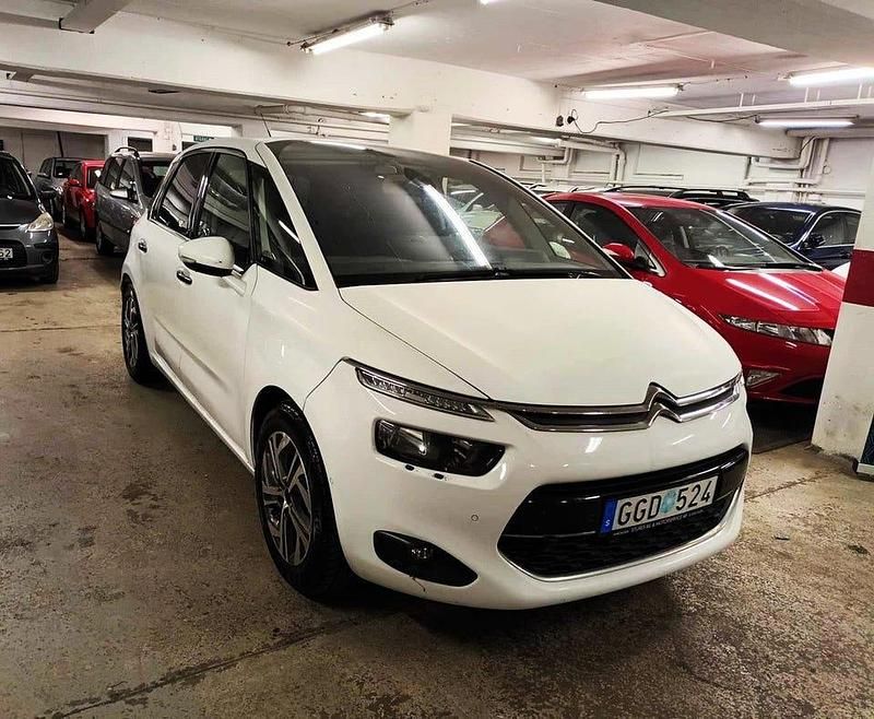Begagnad Citroën C4 Picasso 116 HK (85 kW) 2013 Vit Minibuss