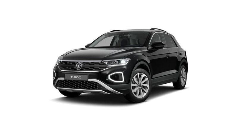 Grå (indium grey metallic) Ny 2025 VW T-Roc SUV | 405 500 kr (Lite dyr) - Bild 1/3