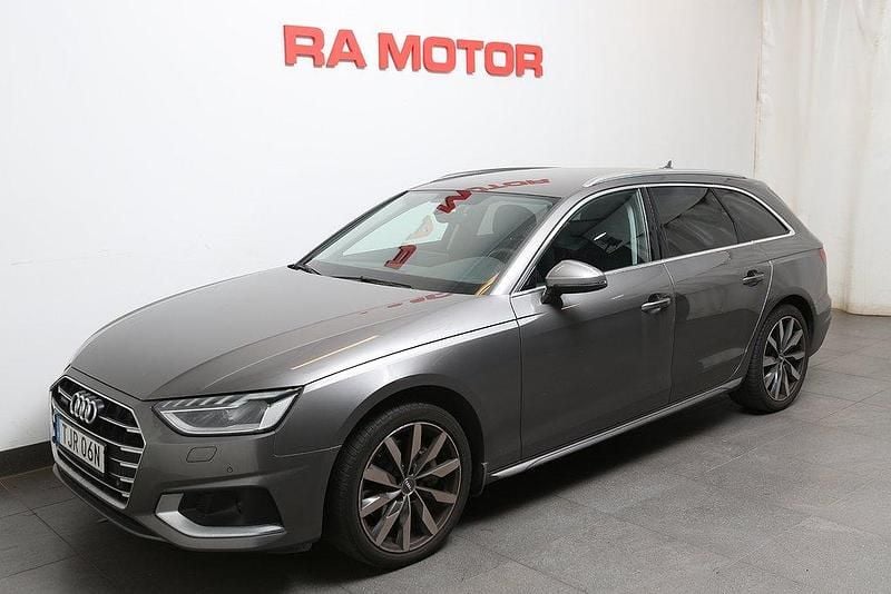 Grå (grå metallic ) Begagnad 2020 Audi A4 Proline Kombi | 249 800 kr (Bra pris) - Bild 1/2