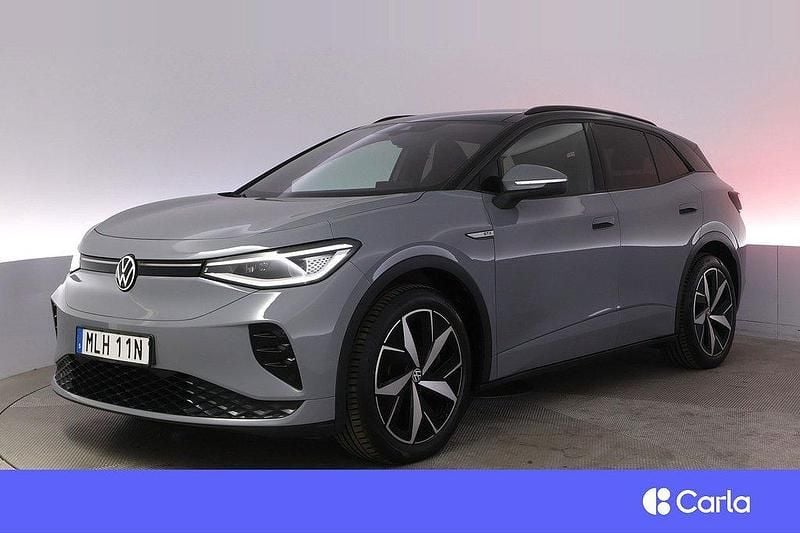 Grå Begagnad 2022 VW ID.4 GTX SUV | 408 900 kr (Lite dyr) - Bild 1/4
