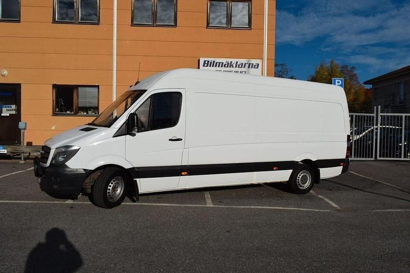 Vit Begagnad 2014 Mercedes Sprinter Van | 159 000 kr (Marknadspris) - Bild 1/4
