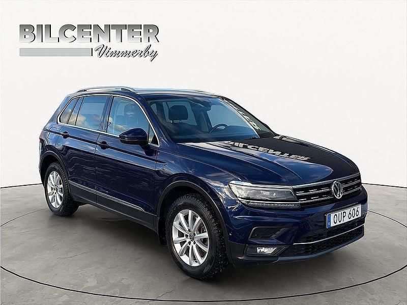 Begagnad VW Tiguan GT 190 HK (139 kW) 2018 Blå SUV