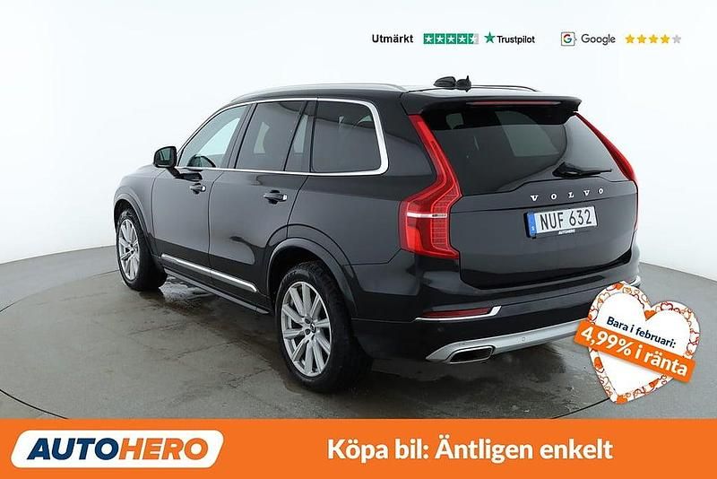 Begagnad Volvo XC90 Inscription 225 HK (165 kW) 2015 Svart SUV