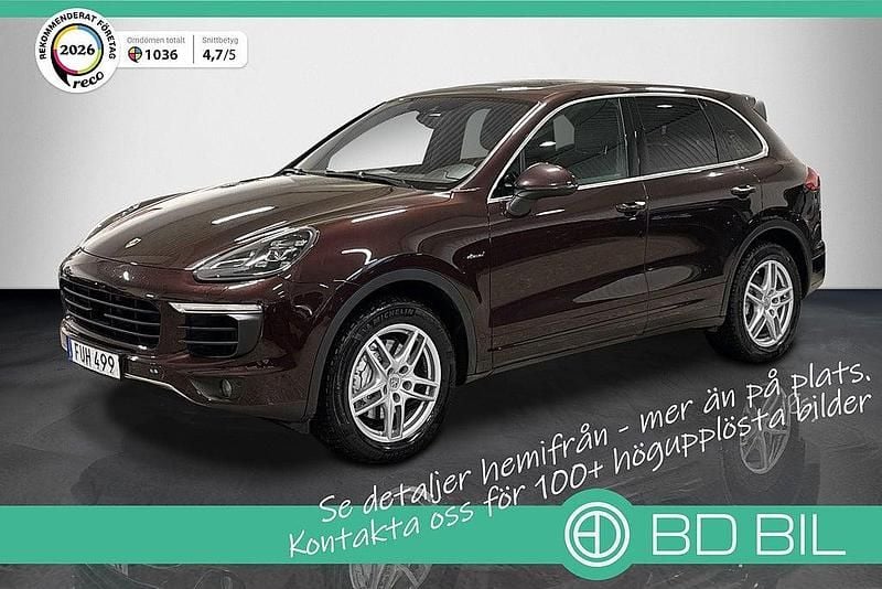 Begagnad Porsche Cayenne S Chrono 385 HK (283 kW) 2015 Mörkbrun SUV
