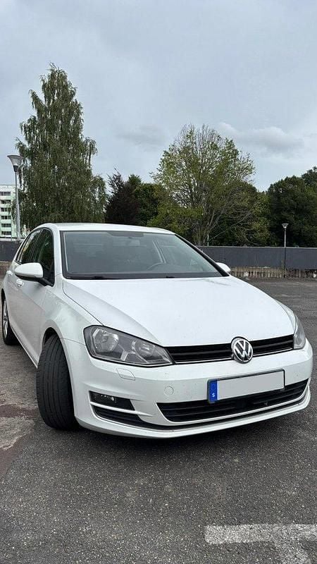Vit Begagnad 2014 VW Golf VII GT Halvkombi | 85 000 kr (Bra pris) - Bild 1/4