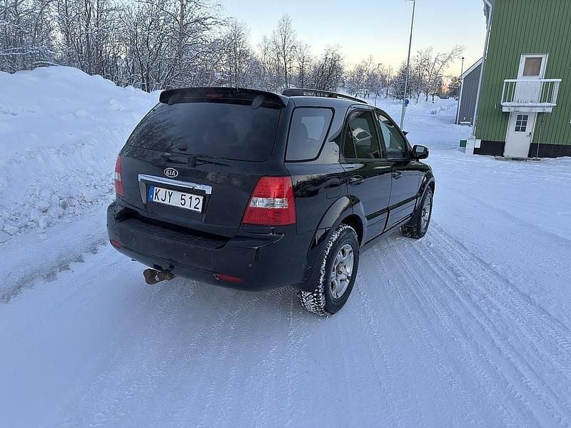 Begagnad Kia Sorento 170 HK (125 kW) 2007 Svart SUV