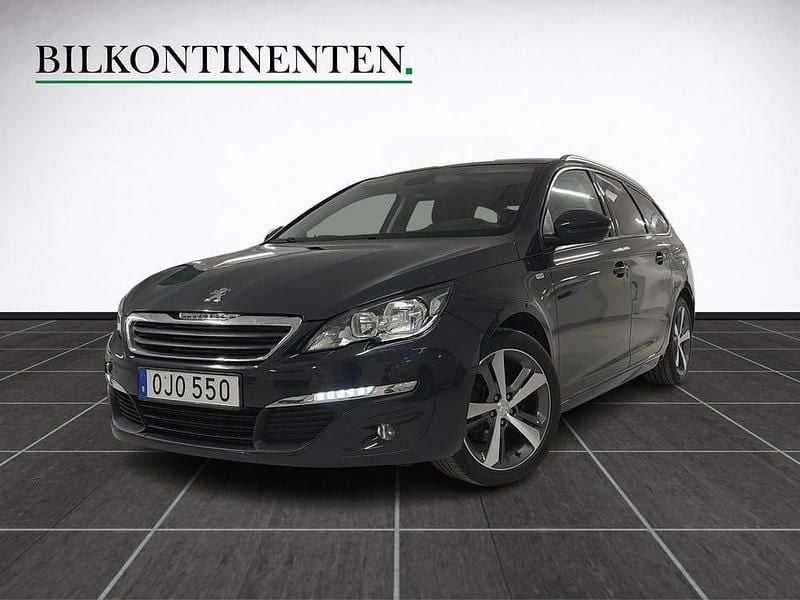 Begagnad Peugeot 308 SW Style 110 HK (80 kW) 2016 Mörkgrå Kombi