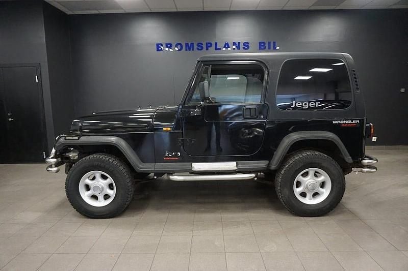 Svart Begagnad 1994 Jeep Wrangler SUV | 139 500 kr - Bild 1/4