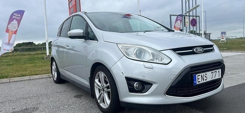 Grå Begagnad 2011 Ford C-MAX Titanium Minibuss | 49 000 kr (Marknadspris) - Bild 1/4