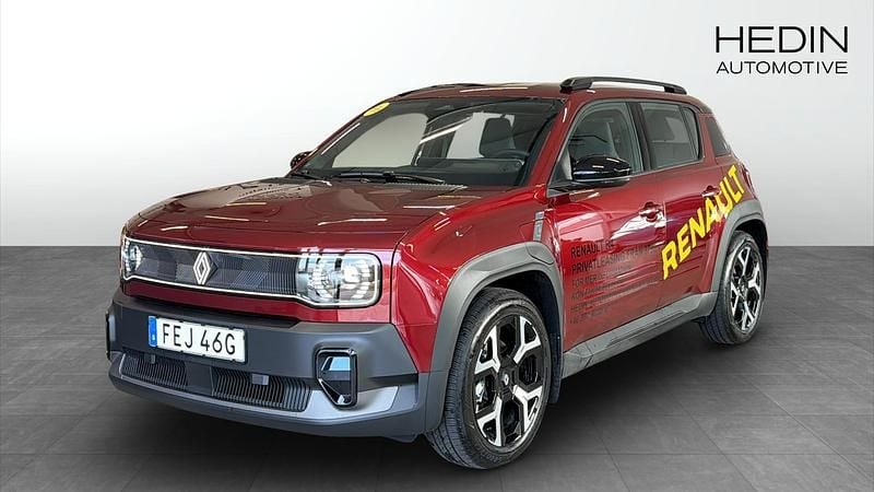 Röd (red) Begagnad 2025 Renault 4 E-Tech Techno SUV | 434 900 kr (Lite dyr) - Bild 1/4