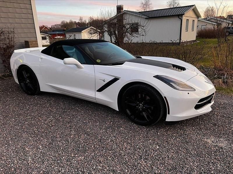 Begagnad Chevrolet Corvette Stingray LT 466 HK (342 kW) 2014 Vit