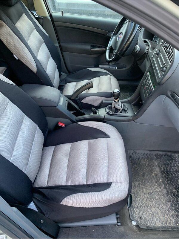 Grå Begagnad 2005 Saab 9-3 Linear Sedan | 13 000 kr (Marknadspris) - Bild 1/4