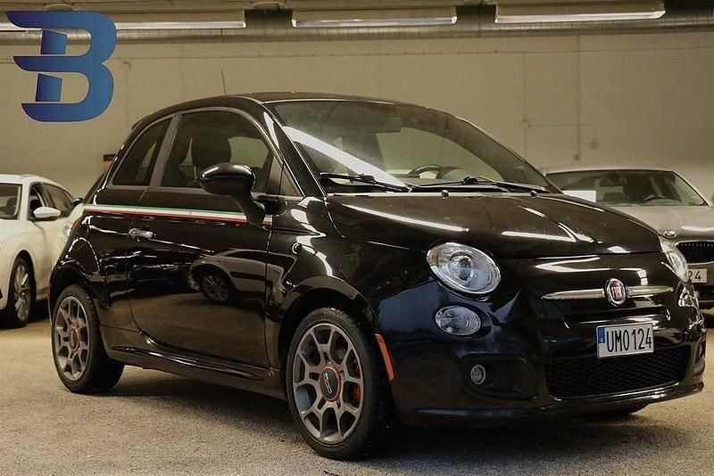 Svart Begagnad 2012 Fiat 500 Sport Halvkombi | 64 900 kr (Dyr) - Bild 1/4