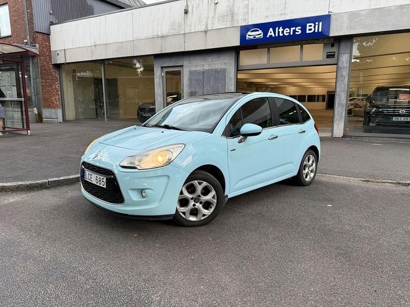 Blå Begagnad 2010 Citroën C3 Halvkombi | 39 900 kr (Dyr) - Bild 1/4