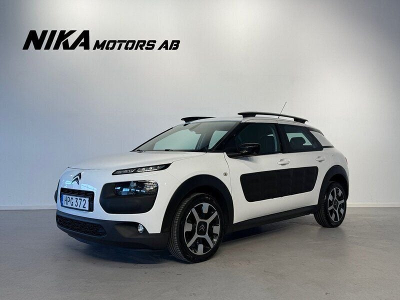 Vit Begagnad 2014 Citroën C4 Cactus Halvkombi | 64 899 kr (Marknadspris) - Bild 1/4