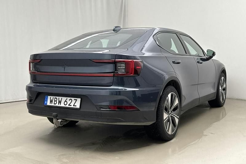 Begagnad Polestar 2 Long Range Single Motor 217 kW (296 HK) 2025 Mörkblå Halvkombi