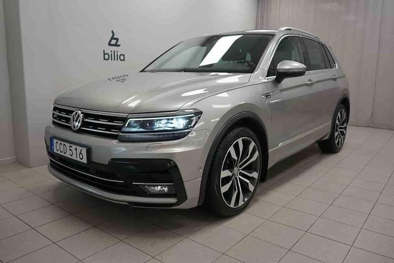 Grå Begagnad 2019 VW Tiguan SUV | 299 900 kr (Marknadspris) - Bild 1/1