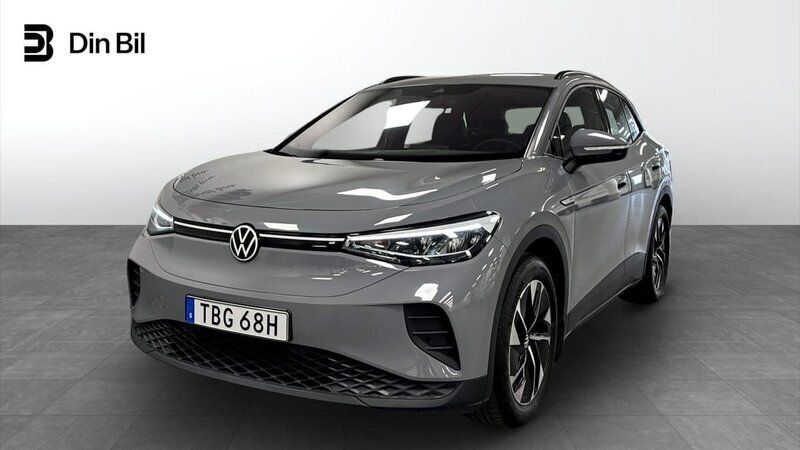 Grå Begagnad 2022 VW ID.4 Pro Performance SUV | 339 000 kr (Marknadspris) - Bild 1/4