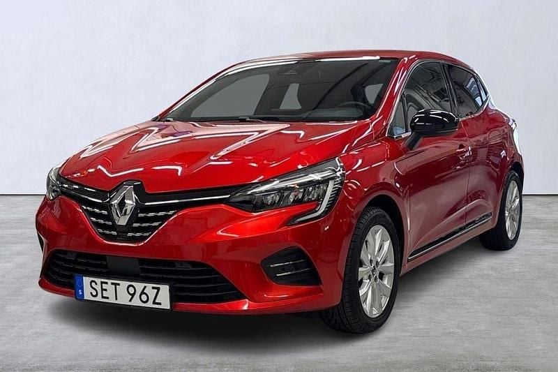 Röd Begagnad 2021 Renault Clio V Intens Halvkombi | 189 900 kr (Marknadspris) - Bild 1/4