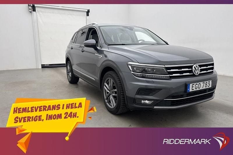 Mörkgrå Begagnad 2017 VW Tiguan Allspace GT SUV | 279 600 kr (Bra pris) - Bild 1/3