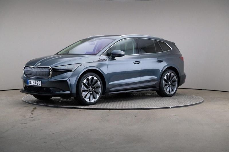 Grå Begagnad 2021 Skoda Enyaq iV SUV | 359 000 kr - Bild 1/4
