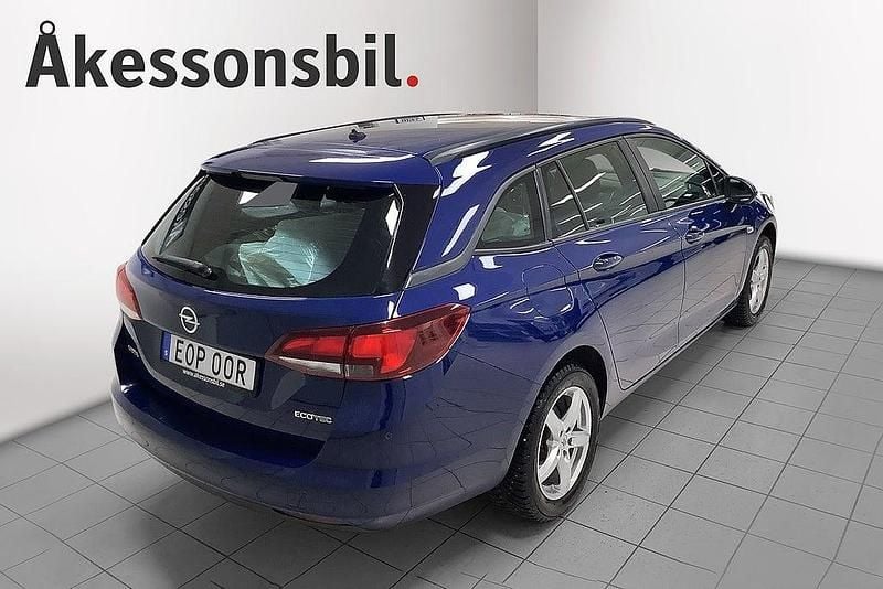Begagnad Opel Astra 110 HK (80 kW) 2018 Blå Kombi