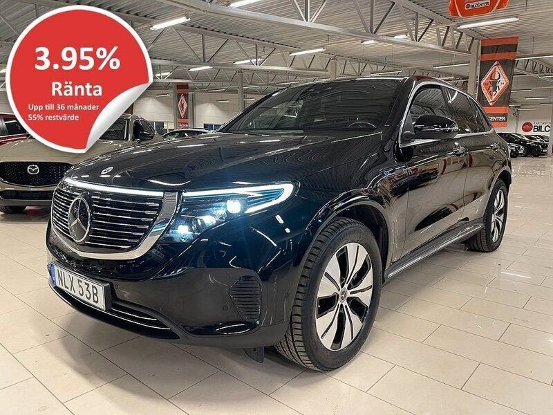 Svart Begagnad 2021 Mercedes EQC400 SUV | 429 000 kr (Marknadspris) - Bild 1/4