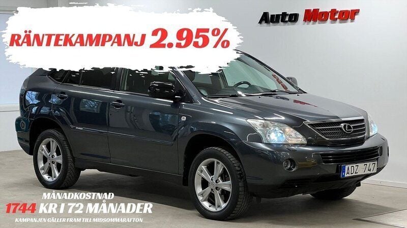 Mörkgrå Begagnad 2006 Lexus RX400h SUV | 99 900 kr (Lite dyr) - Bild 1/3