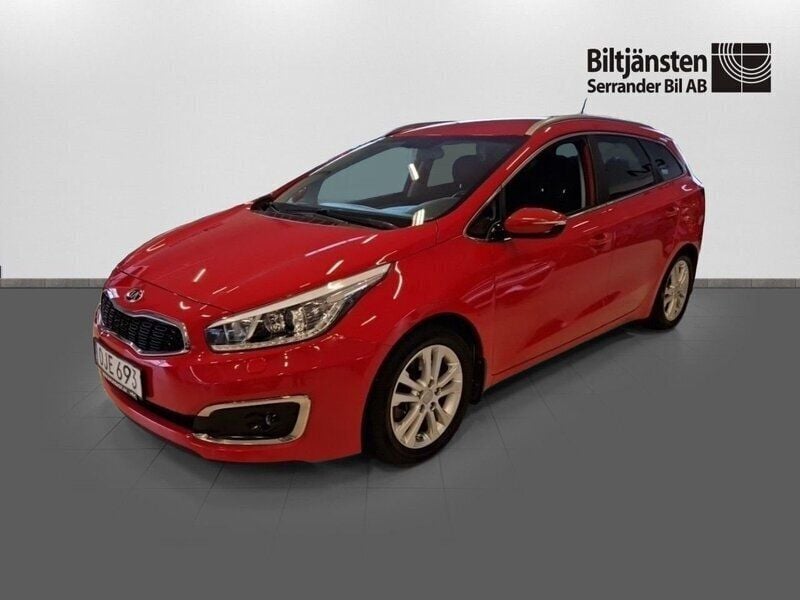 Röd Begagnad 2016 Kia Ceed Sportswagon Kombi | 109 900 kr (Lite dyr) - Bild 1/4