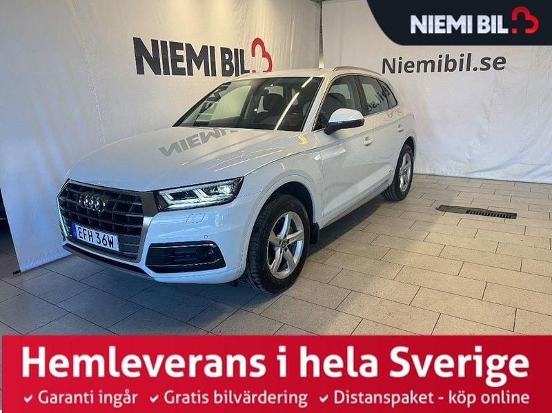 Vit Begagnad 2019 Audi Q5 Proline SUV | 344 900 kr (Marknadspris) - Bild 1/3