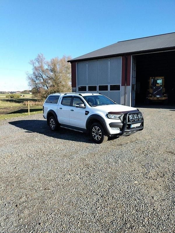 Vit Begagnad 2018 Ford Ranger Pickup | 265 000 kr (Marknadspris) - Bild 1/4