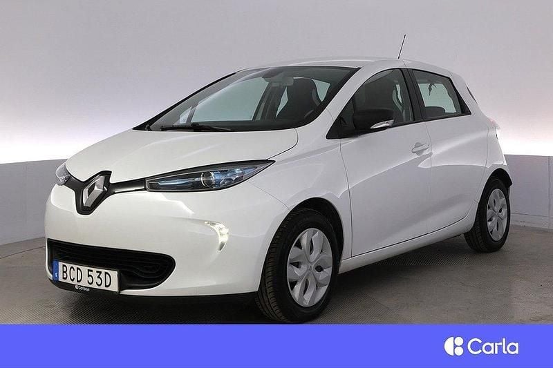 Vit Begagnad 2019 Renault Zoe Life Halvkombi | 124 900 kr (Marknadspris) - Bild 1/3