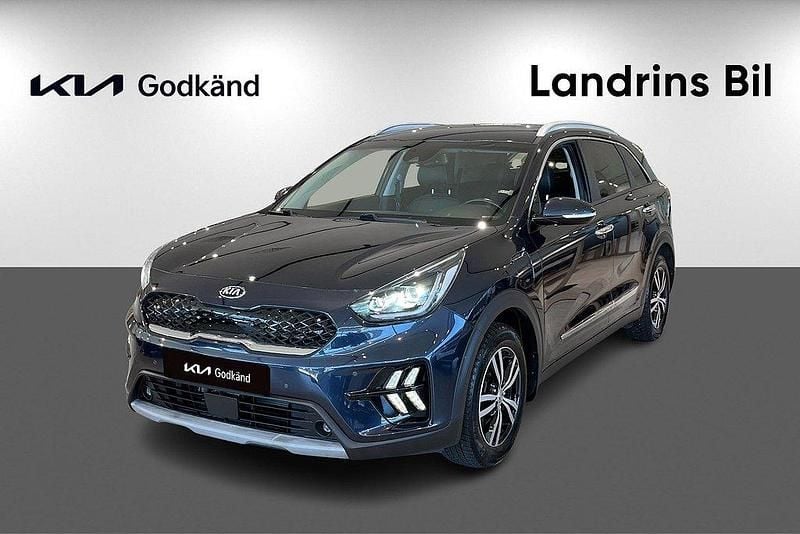 Blå Begagnad 2019 Kia Niro Advance SUV | 214 300 kr (Lite dyr) - Bild 1/4