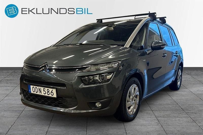 Grå Begagnad 2016 Citroën Grand C4 Picasso Feel Minibuss | 129 900 kr (Bra pris) - Bild 1/4