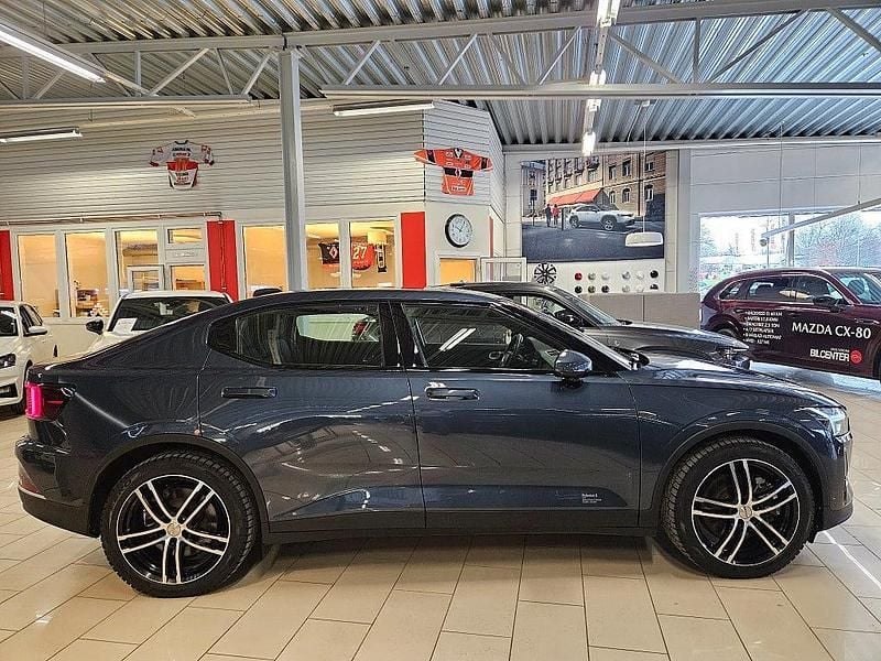 Begagnad Polestar 2 Long Range Dual motor 219 kW (299 HK) 2023 Blå Halvkombi