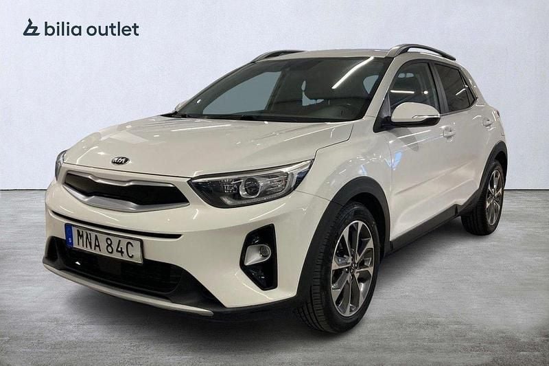 Vit Begagnad 2019 Kia Stonic Advance SUV | 139 900 kr (Marknadspris) - Bild 1/4