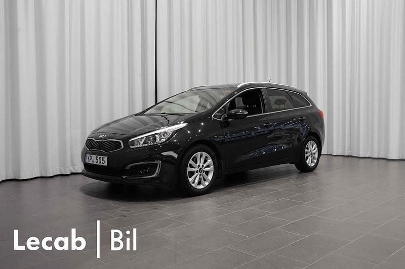 Svart Begagnad 2018 Kia Ceed Sportswagon Kombi | 160 500 kr (Marknadspris) - Bild 1/4