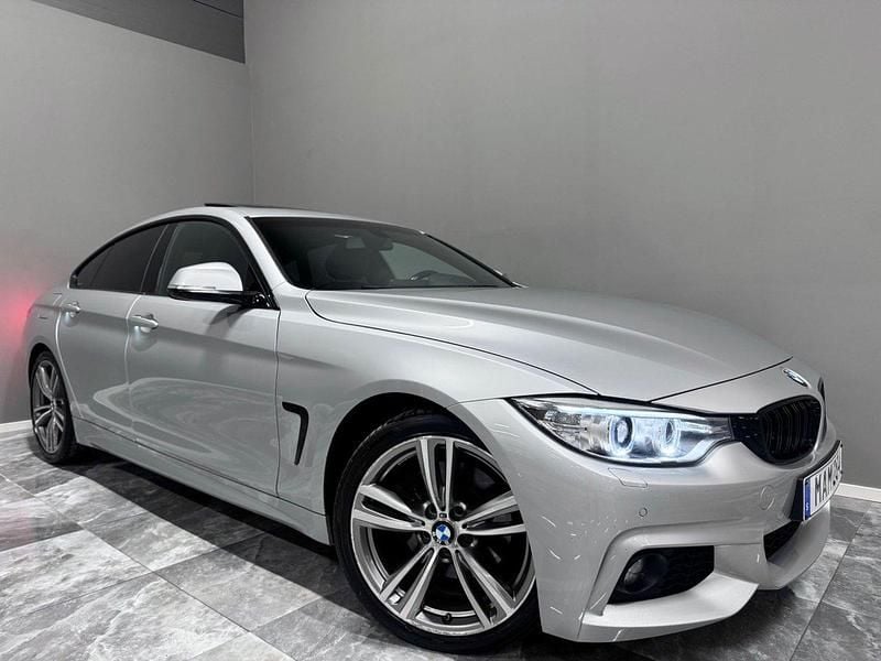 Silver Begagnad 2015 BMW 428 Gran Coupé M Sport Sportkupé | 239 900 kr (Dyr) - Bild 1/4