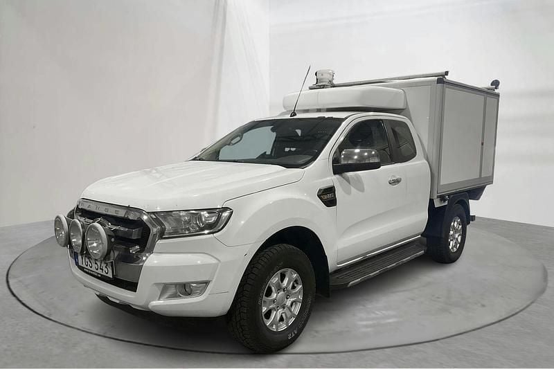 Vit Begagnad 2016 Ford Ranger Pickup | 139 000 kr (Bra pris) - Bild 1/4
