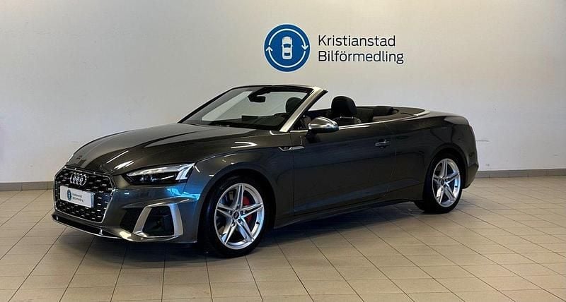 Grå Begagnad 2022 Audi S5 Cabriolet S-Line Cab | 679 900 kr - Bild 1/4