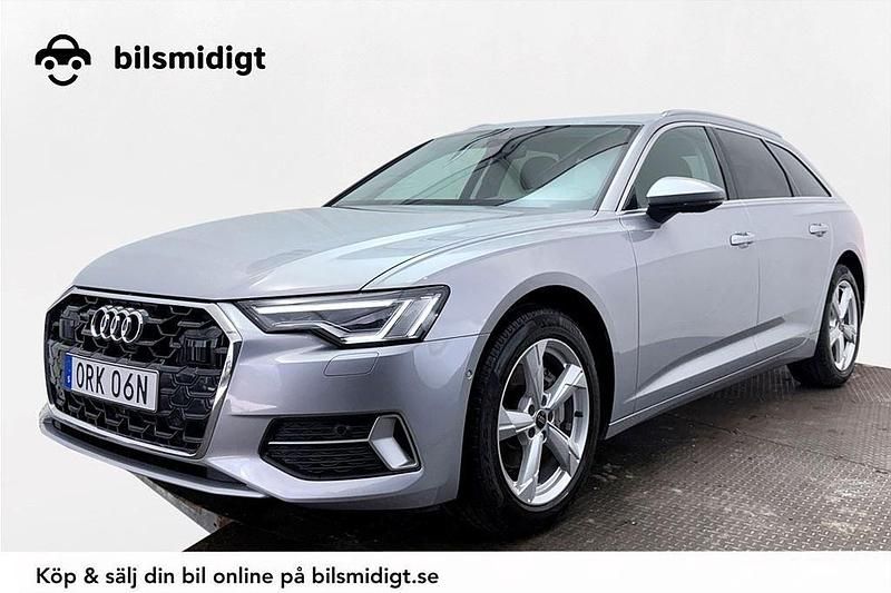 Silver Begagnad 2024 Audi A6 Comfort Kombi | 489 900 kr (Dyr) - Bild 1/3